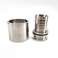 Tri-Clamp 1,5"  slangekobling 38mm for 38mm slange