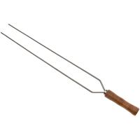 Vork Skewer 75 cm 1stk dobbelt grillspyd