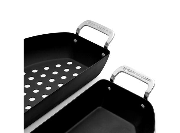 Karbon Steel Half Moon Pan set
