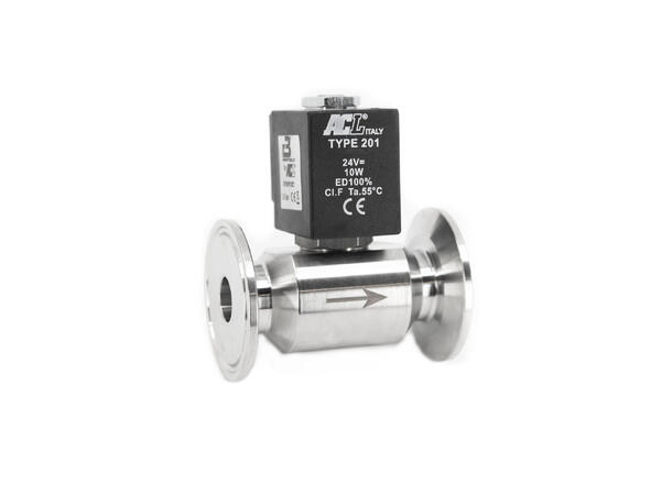 Magnetventil, TC 1.5", NC, DC24V Ø4.5