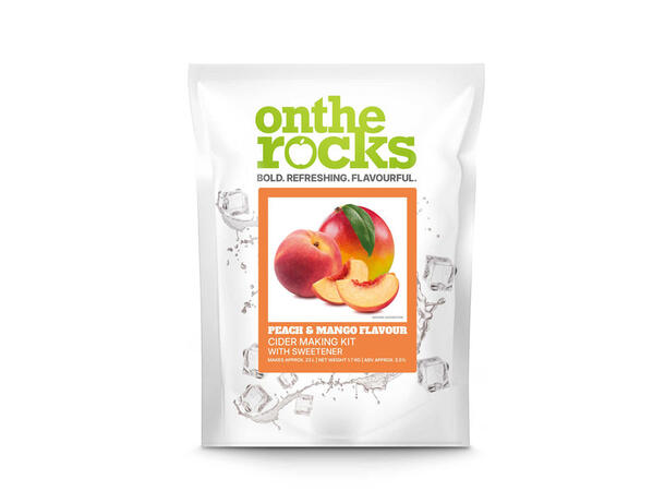 On The Rocks Cider Peach & Mango