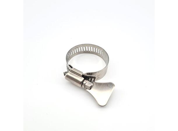 Slangeklemme 21-38mm i rustfritt stål