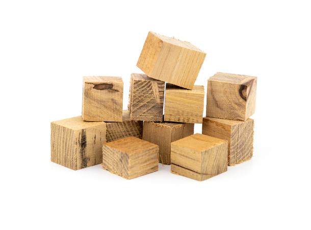 100g Chestnut wood cubes - toasted