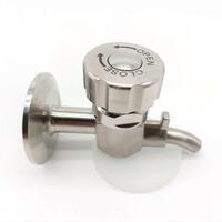 1.5" Sample Valve Tri-Clamp rustfritt stål