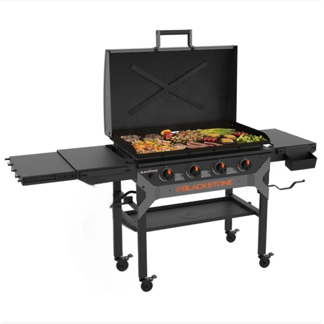 Blackstone 36in IronForged Grillbord med lokk 90x54cm