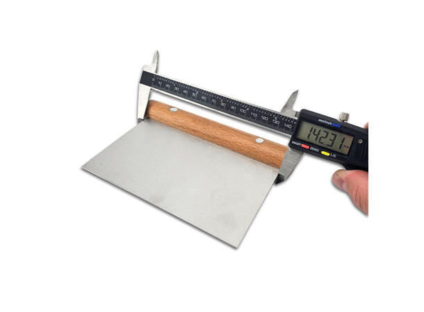 Dough Scraper Hizo i rustfritt stål