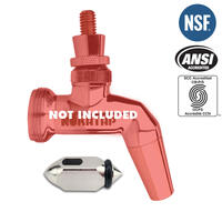 Nukatap Stainless Steel Shuttle passer Nukatap SS gen 2 tappekraner