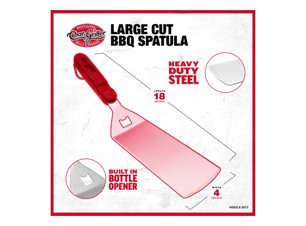 Char Griller Large Cut Spatula