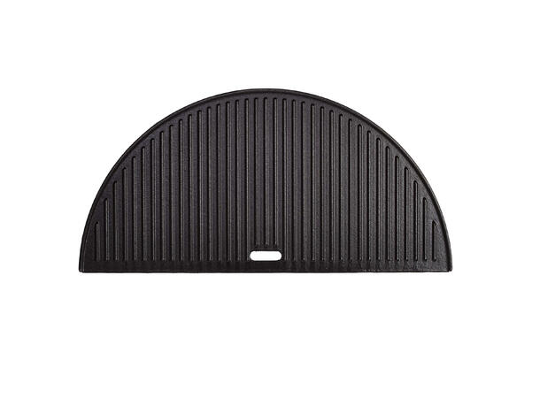Half Moon Cast Iron Reversible Grill Griddle for Big Joe