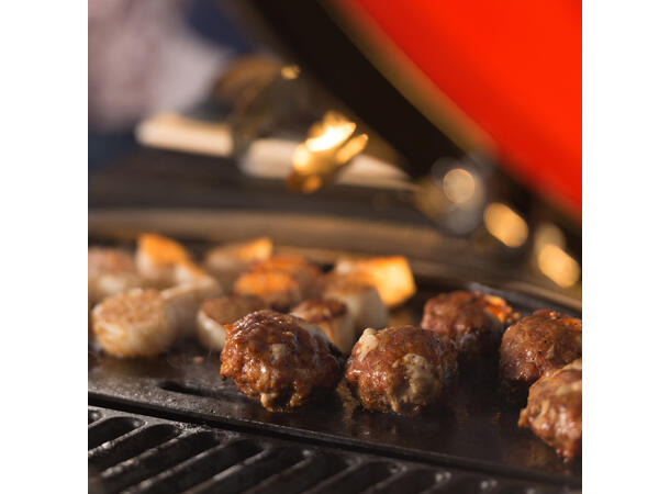 Half Moon Cast Iron Reversible Grill Griddle for Big Joe
