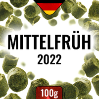 Hallertau Mittelfruh 2022 100g 3,7% alfasyre