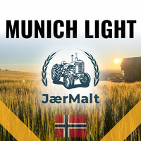Munich Light Malt 1 kg Hel 12-15 EBC Jærmalt løsvekt
