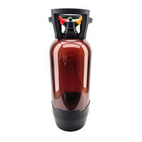 Oxebar 20L Amber PET Keg Polymer fat med ball lock tilkoblinger