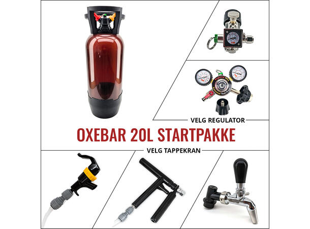 Oxebar 20l Startpakke