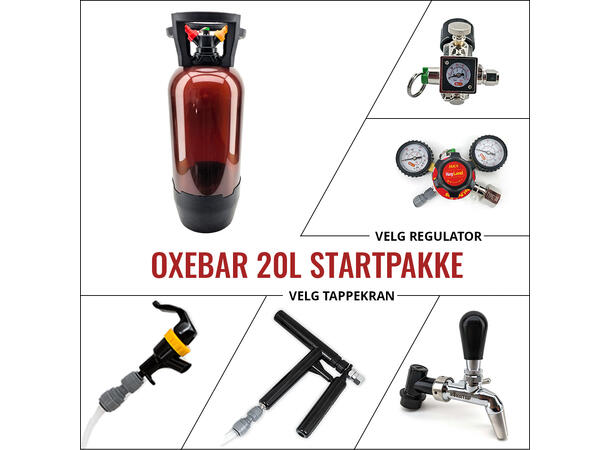 Oxebar 20l Startpakke