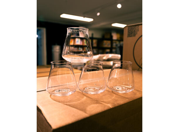 Stemless Beer Glass - Ølglass uten stett 350ml