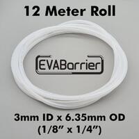 12m slange EVABarrier 3mm ID x 6,35mm OD for øl og CO2. 1/8" ID x 1/4" OD