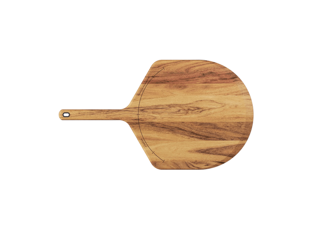 Acacia Wood Pizza Peel & Server 14"
