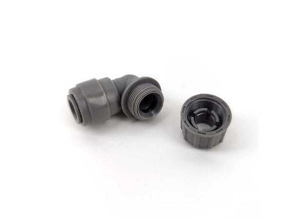 Albue 8mm (5/16") Screwlock x 8mm Duotight Hurtigkobling