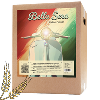 Bella Sera Italian Pilsner Allgrain Ølse inspirert av italienske tradisjoner