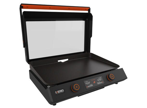 Blackstone Portabelt elektrisk stekeplate med glasslokk