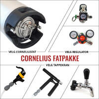 Cornelius Fatpakke Startpakke inkl valgfritt corneliusfat