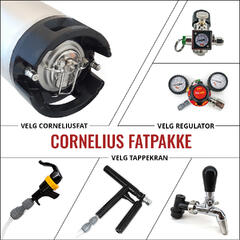 Cornelius Fatpakke Startpakke inkl valgfritt corneliusfat