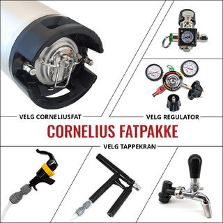 Cornelius Fatpakke Startpakke inkl valgfritt corneliusfat