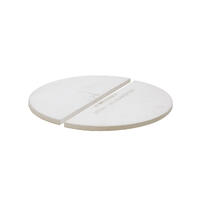 Half Moon Deflector Plates - Classic Joe Keramisk stein for varmefordeling