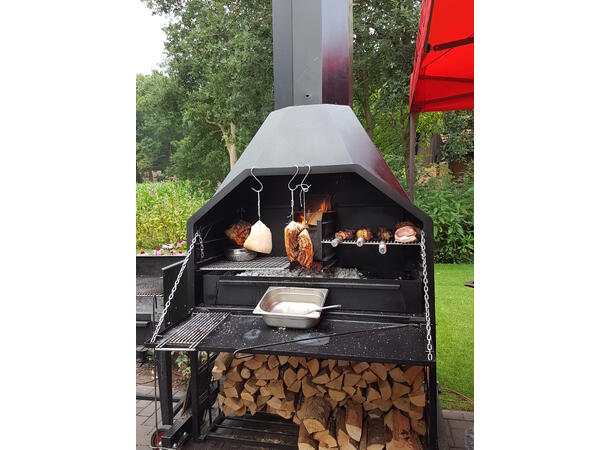 Home Fires Braai Freestanding 1200 Stainless steel