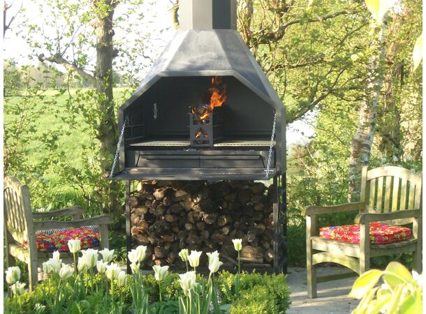 Home Fires Braai Freestanding 1200 Stainless steel