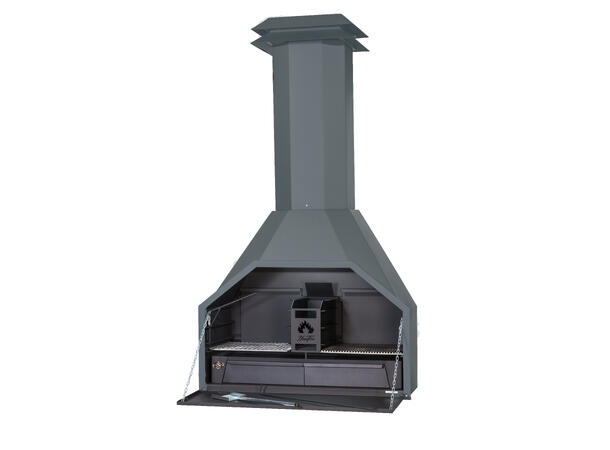 Home Fires Braai Freestanding 1200 Stainless steel