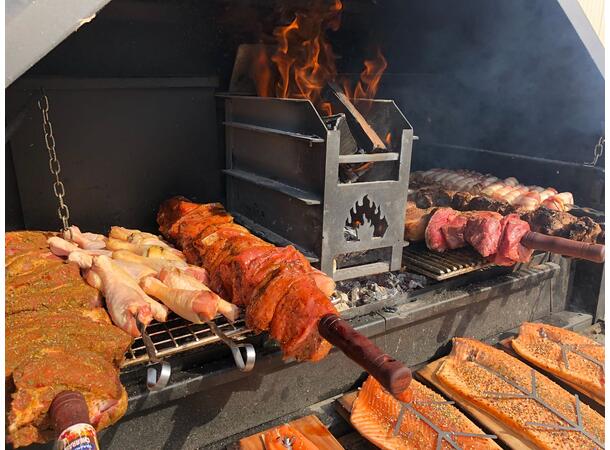 Home Fires Braai Freestanding 1200 Stainless steel