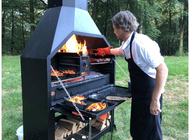 Home Fires Braai Freestanding 1200 Stainless steel