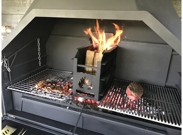 Home Fires Braai Freestanding 1200 Stainless steel