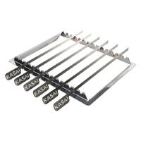 Kasai Medium Wide Skewer Rack Spydstativ med 6 grillspyd