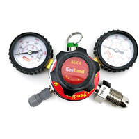 MK4 Regulator - Type 10 - O2, Ar, He Regulator for oksygen, helium og argon