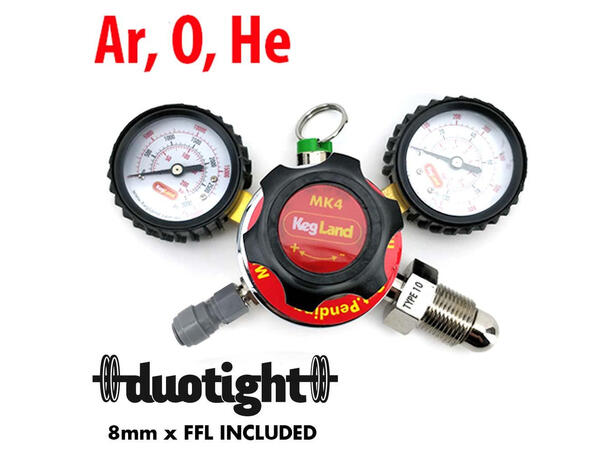 MK4 Regulator - Type 10 - O2, Ar, He