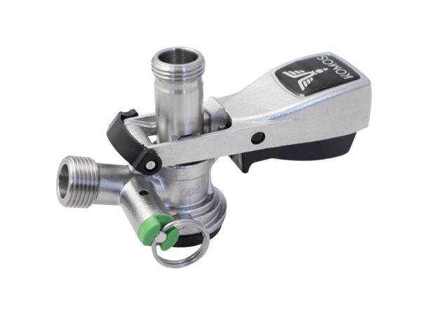 D-Type Keg Coupler S.S (with PRV)