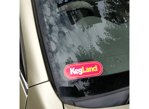 Kegland Bumper Sticker - klistremerke med logo