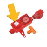 Phillips Knob for Blowtie og Inline Justeringsskrue til regulator