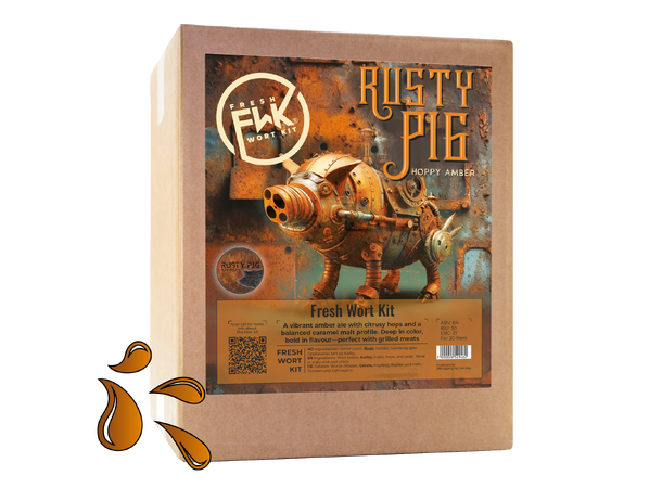 Rusty Pig Hoppy Amber – Fresh Wort Kit
