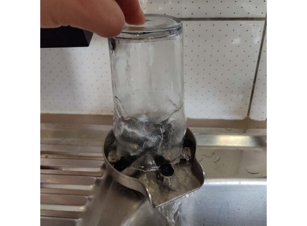 Auto Glass Rinser Glassvasker i Rustfritt stål