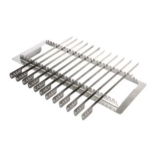Kasai XL Skewer Rack Spydstativ med 12 grillspyd