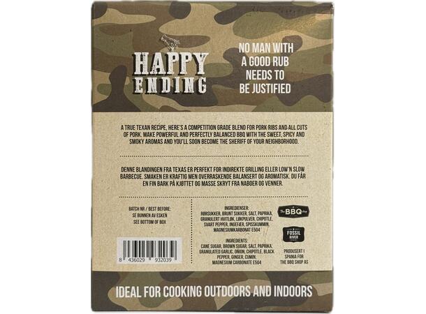 Missing Link Happy Ending 400g Pork & Rib Rub 