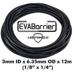 12m EVABarrier Black 3 mm ID x 6,35mm OD Slange med UV beskyttelse