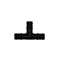 13 mm (1/2") T-kobling 10stk PP-plast med slangestusser