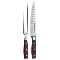 Avanta Carving Set Messermeister Stekegaffel & Slicer med fordypninger