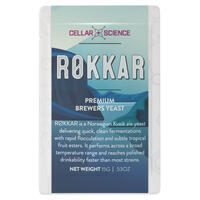 CS RØKKAR Ale Yeast 15g Tørrgjær, kveik fra Norge