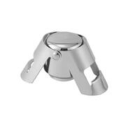 Champagnestopper i stål Bevarer kullsyren lenger